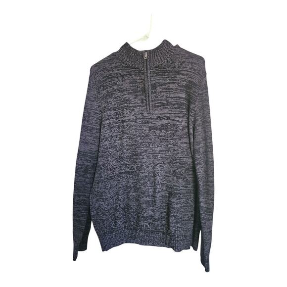 USED LIKE NEW Men's Urban Pipeline Pullover 1/4 Zipper Sweater in Gray (Size: L) - Picture 1 of 4
